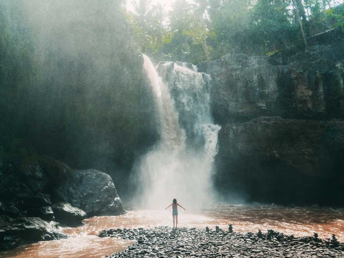 Tegenungan Waterfall - destination near Ubud, Bali