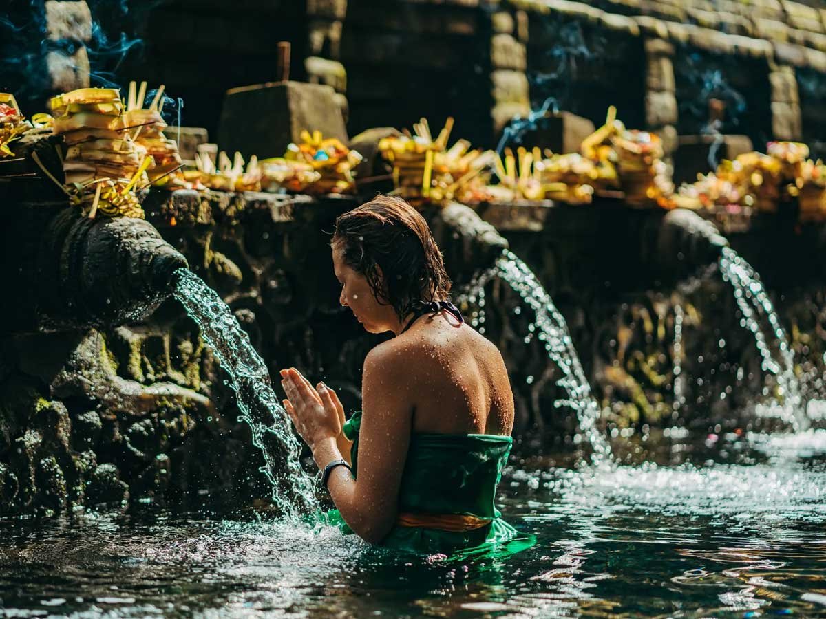 Tirta Empul Holy Water Temple - destination near Ubud, Bali