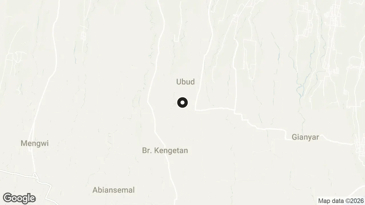 Map of the stops for Monkey Forest