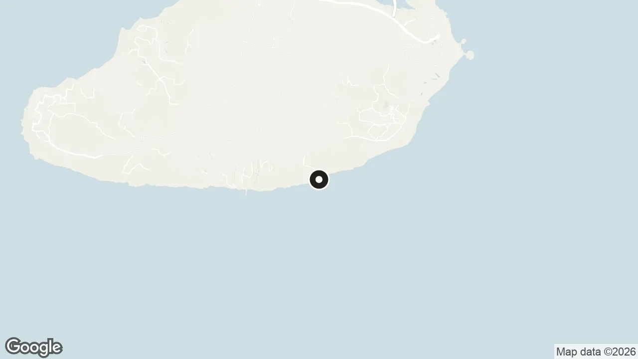 Map of the stops for Pandawa Beach