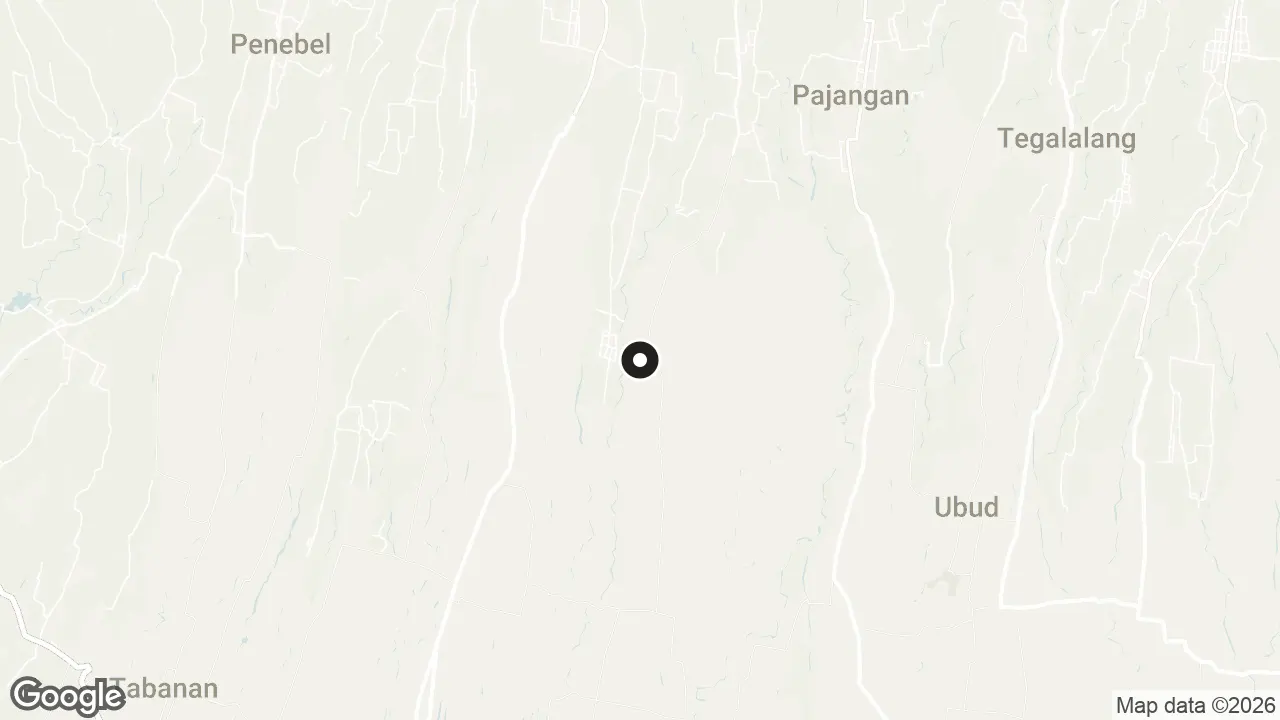 Map of the stops for Sangeh Monkey Forest